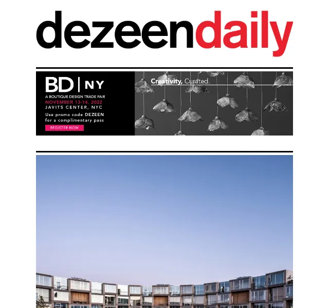 Dezeen Daily: Novinky ze světa architektury – červen 2026 | Nuslet.cz