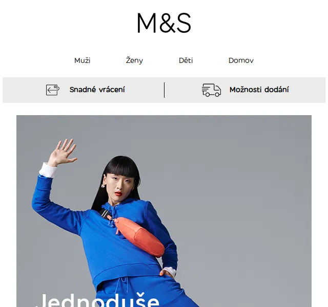 Marks and Spencer: sleva na oblečení pro celou rodinu – červen 2026 | Nuslet.cz
