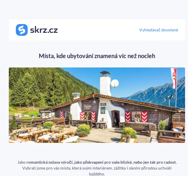 Vánoce na Skrz: Glamping, zemljanka i zámek – ubytování od 2 319 Kč – červenec 2026 | Nuslet.cz