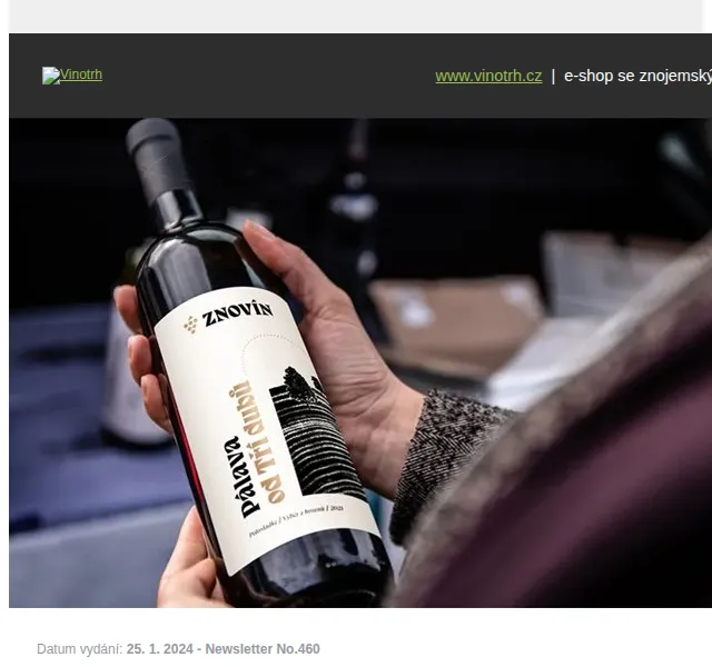 Vinotrh: Nový Znovín a akce Vino Hort 3+3 gratis – červenec 2026 | Nuslet.cz
