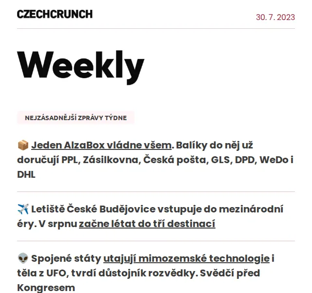 CzechCrunch: Red Bull závod a nejlepší pizza v Česku – červenec 2023 | Nuslet.cz