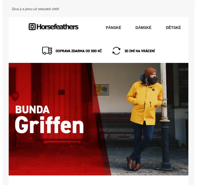 Horsefeathers: Bunda Griffen a kalhoty Reverb – snížení ceny – listopad 2021 | Nuslet.cz