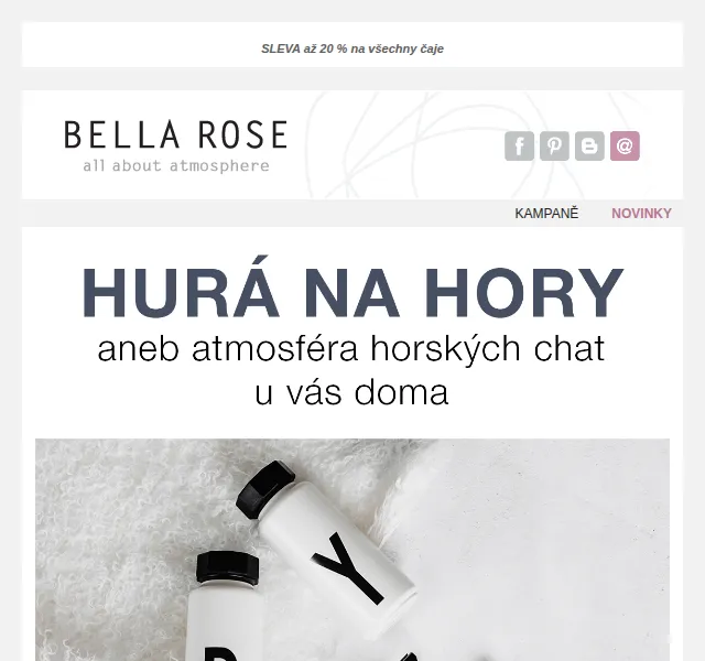 Bella Rose: Sleva až 20 % na čaje a horská atmosféra – červen 2026 | Nuslet.cz