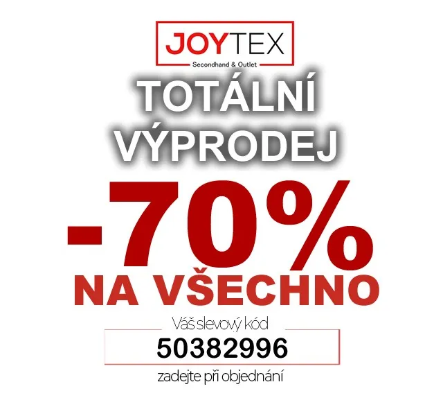 JoyTex: Vše se slevou 70 % – červenec 2026 | Nuslet.cz