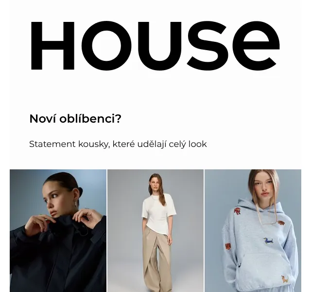 HOUSE: Statement kousky – říjen 2026