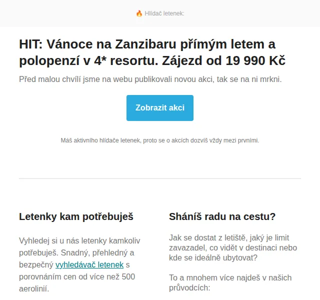 Cestujlevne.com: Vánoce na Zanzibaru s polopenzí od 19 990 Kč – červen 2026 | Nuslet.cz