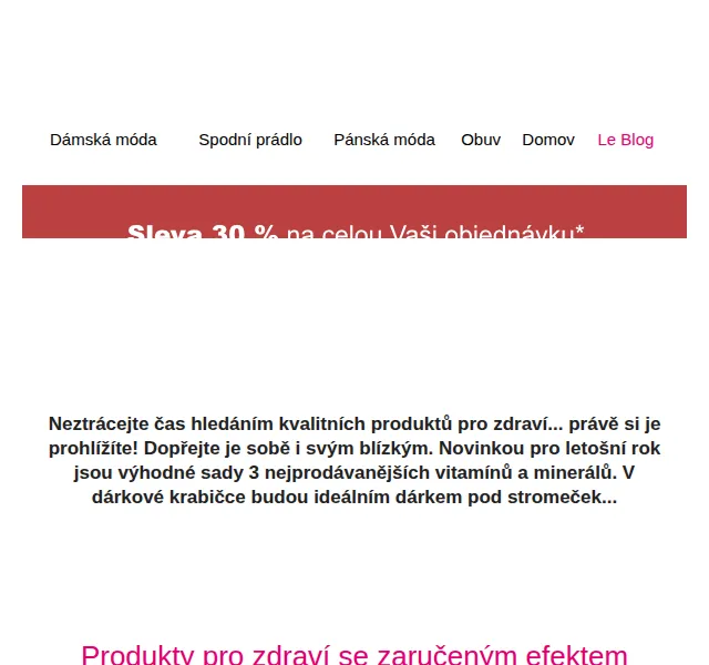 Blancheporte: Recuplus dárkové sady vitamínů – červenec 2026 | Nuslet.cz