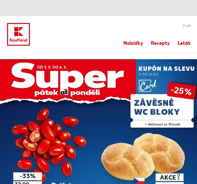 Kaufland: Akční leták - červenec 2026 | Nuslet.cz