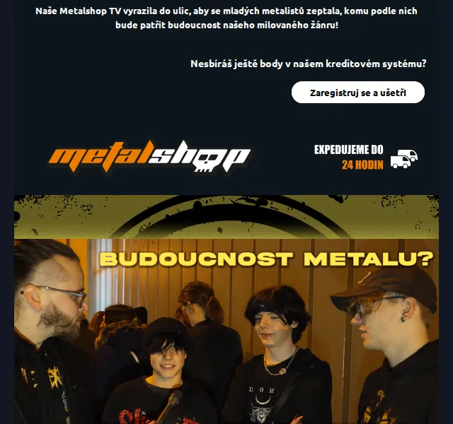 METALSHOP: Novinky skladem – AC/DC, KILLSTAR, SULLEN – červenec 2026 | Nuslet.cz
