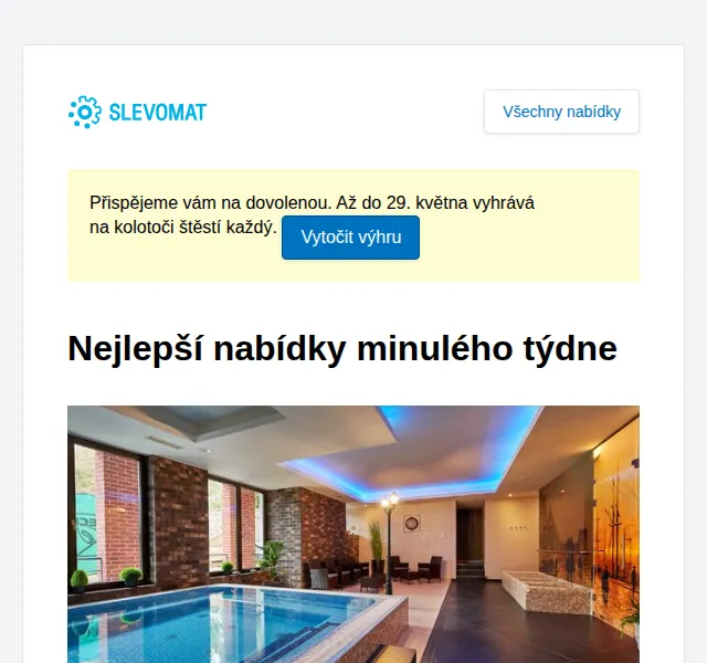 Slevomat: 4* pobyt v Mariánských Lázních s wellness – červen 2026 | Nuslet.cz