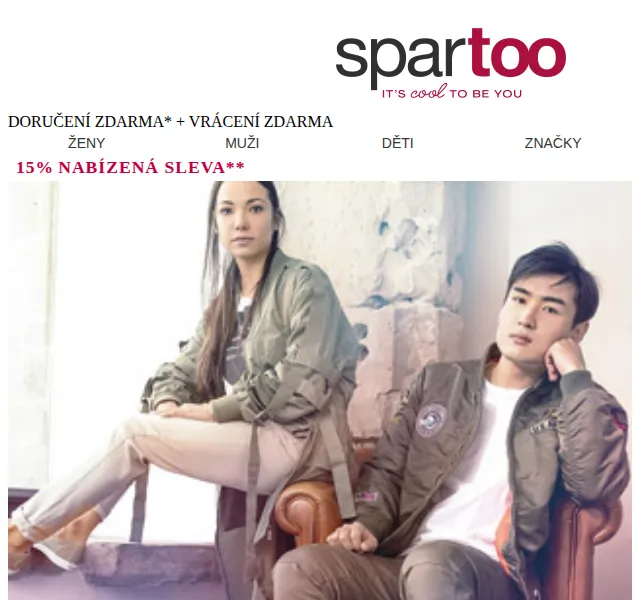 Spartoo: Sleva 15 % na Dockers by Gerli – červenec 2026 | Nuslet.cz
