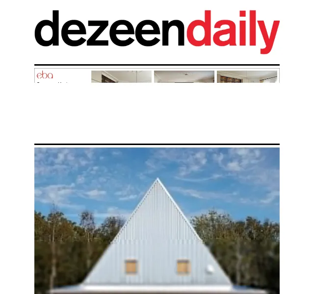 Dezeen Daily: Novinky z architektury a designu – červenec 2026 | Nuslet.cz