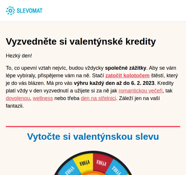 Slevomat: Valentýnské zážitky – wellness a večeře od 169 Kč – červen 2026 | Nuslet.cz