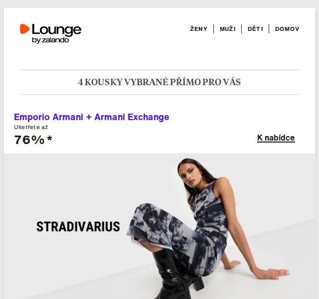 Lounge by Zalando: Stovky značek až 80 % – červenec 2026 | Nuslet.cz