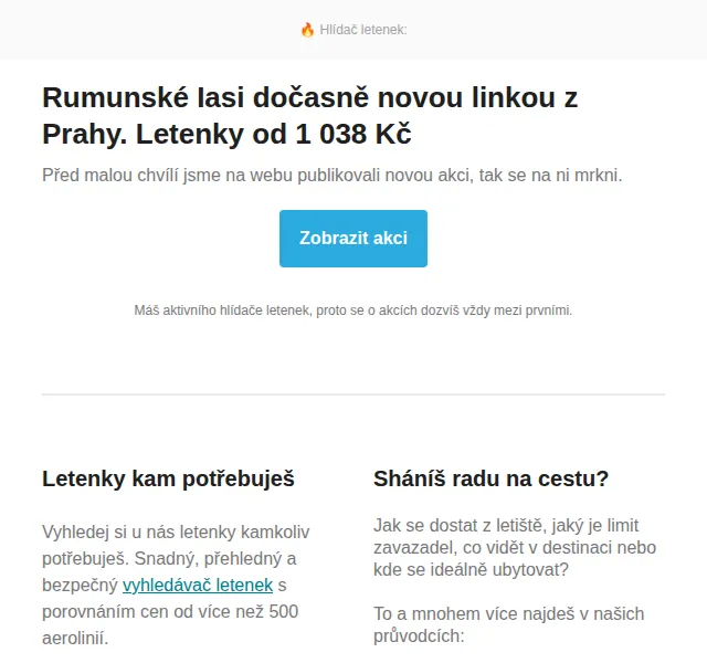 Cestujlevne.com: Letenky Praha–Iasi od 1 038 Kč – červen 2026 | Nuslet.cz