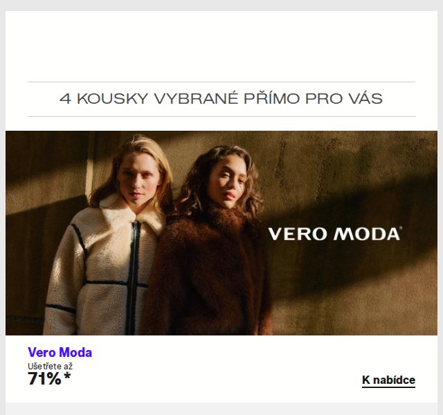 Lounge by Zalando: Emporio Armani, Vero Moda – až 85 % | duben 2026