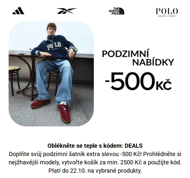 Modivo: extra sleva -500 Kč na bundy a kabáty – červenec 2026 | Nuslet.cz