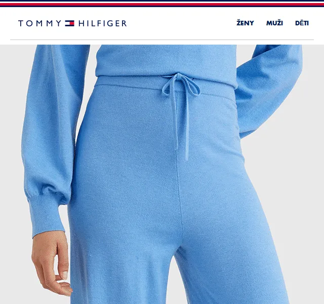 Tommy Hilfiger: Monochromatické soupravy – červen 2026 | Nuslet.cz
