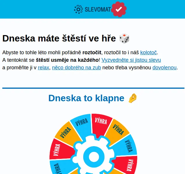 Slevomat: Slevy na zážitky a dovolenou – červen 2026