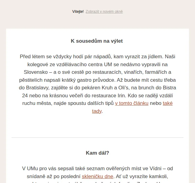 Jídlo a radost: Gastro tipy na léto – červenec 2026 | Nuslet.cz