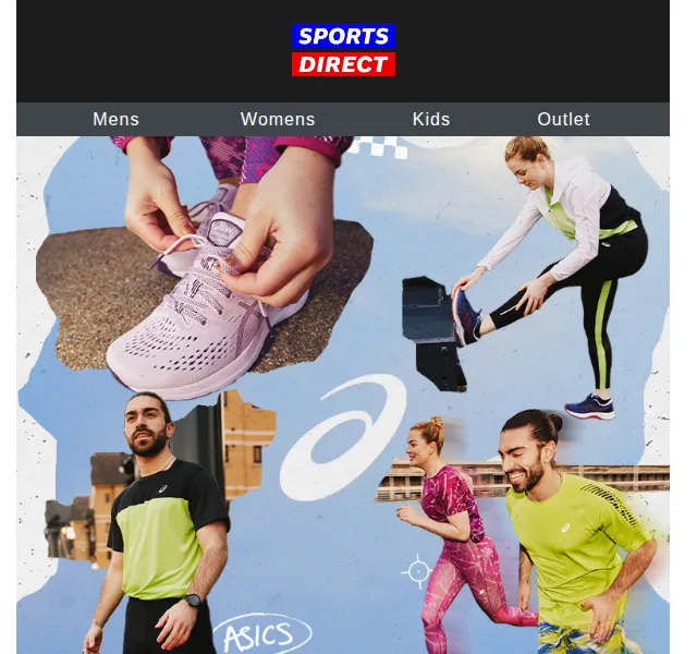Sportsdirect: ASICS běžecká obuv – červen 2026 | Nuslet.cz