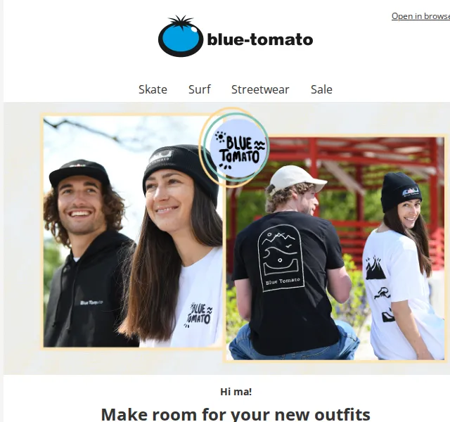 BLUE TOMATO: nová kolekce streetwear – červen 2026 | Nuslet.cz