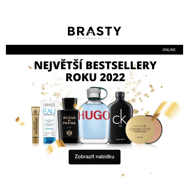 Brasty: Největší bestsellery roku 2022 – červen 2026 | Nuslet.cz