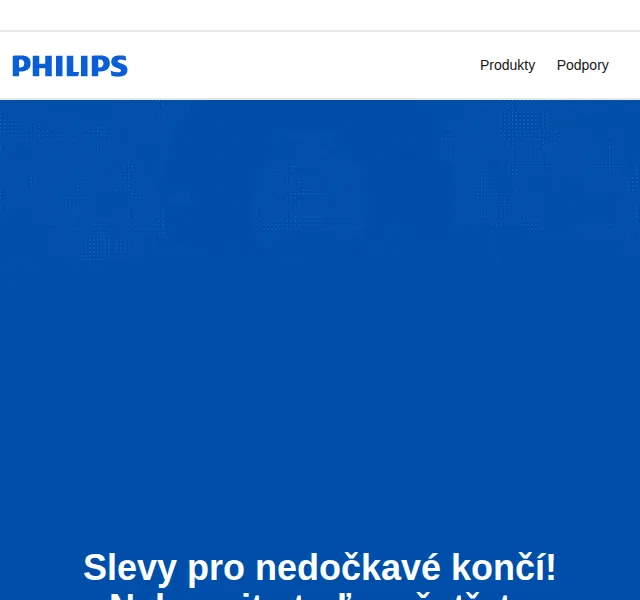 Philips: Slevy až 35 % – červenec 2026 | Nuslet.cz