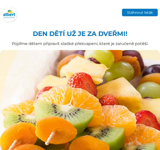 Albert: Kinder a Milka čokolády až -40 % – červenec 2026 | Nuslet.cz