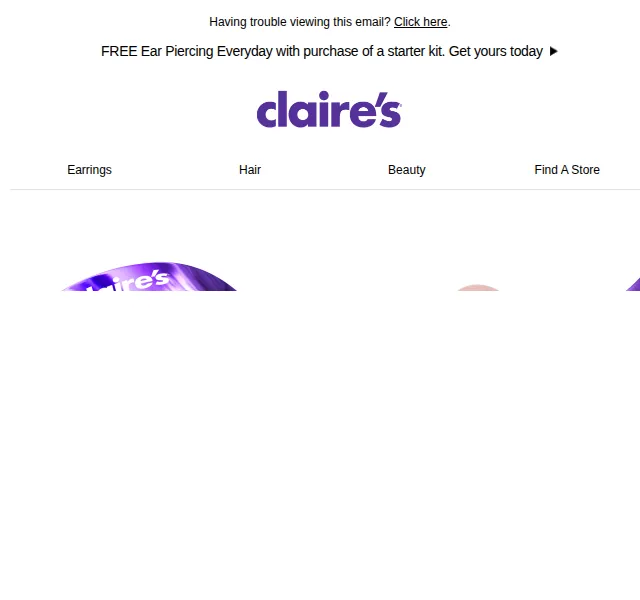 Claire's: 30% sleva na plyšové hračky – červenec 2026 | Nuslet.cz