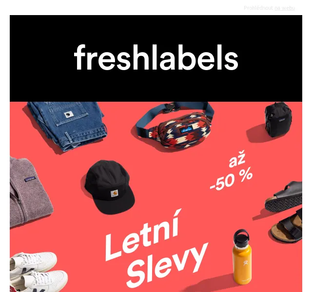 Freshlabels: Slevy až 50 % na letní oblečení – červenec 2026 | Nuslet.cz