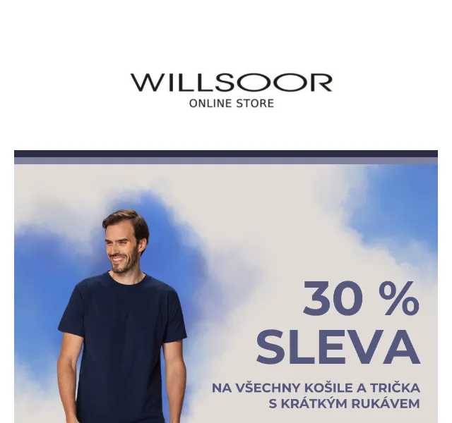 Košile Willsoor: 30% sleva na košile a trička – červenec 2026 | Nuslet.cz