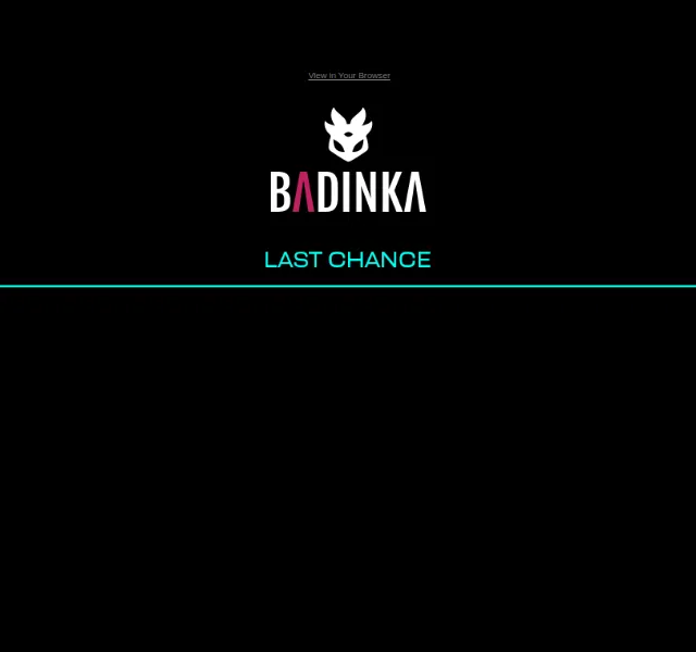 BADINKA: Buy One Get One Free – červenec 2026 | Nuslet.cz