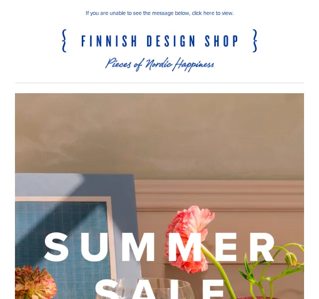 Finnish Design Shop: Extra sleva 10 % na Summer Sale – červenec 2026 | Nuslet.cz