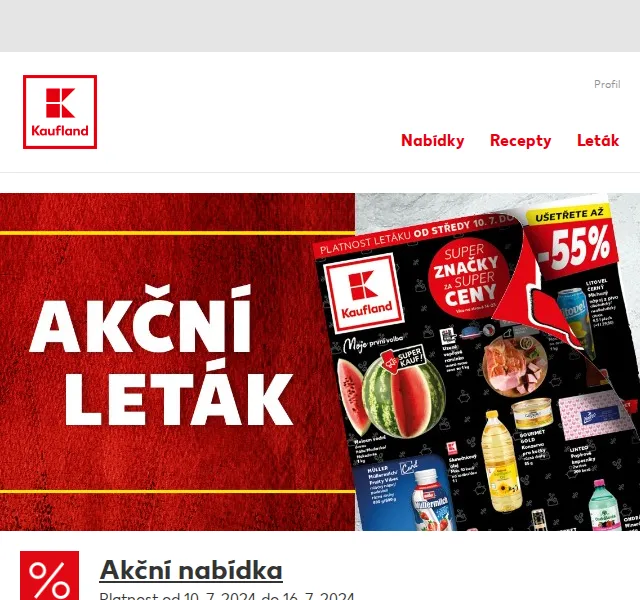 Kaufland: Jihlavanka a Braník v akci slevy až 56 % – červenec 2026 | Nuslet.cz