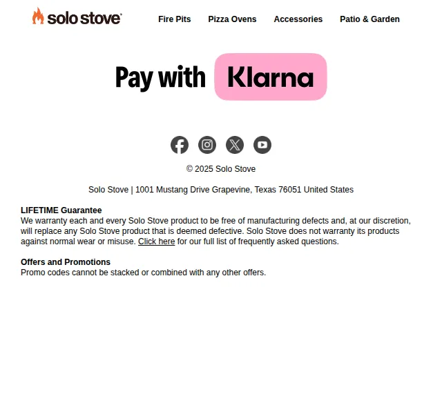 Solo Stove EU: Sleva až 25 % na sady – červenec 2026 | Nuslet.cz