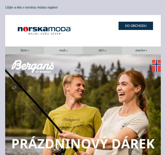 Norskamoda: sleva 30 % na vše – červenec 2022 | Nuslet.cz