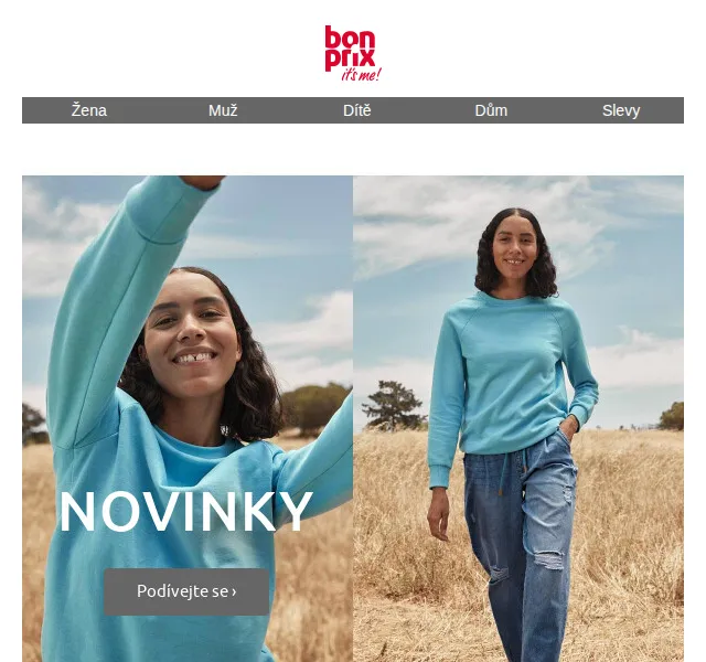 bonprix: SLEVY až 50 % na nejlepší kousky – červen 2026 | Nuslet.cz
