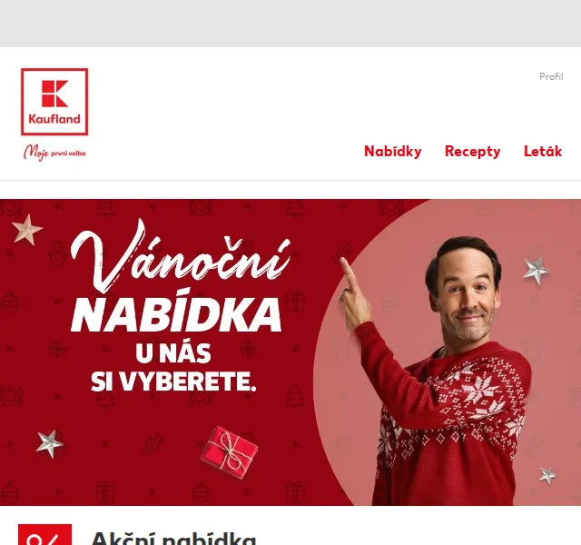 Kaufland: vánoční nabídka – prosinec 2026 | Nuslet.cz
