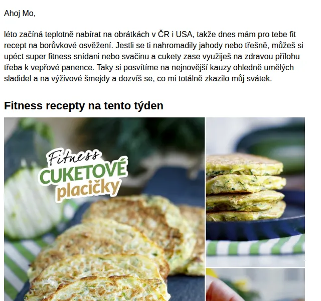BAJOLA ✌ Fit bez diet: Fitness recepty a hubnutí – červenec 2026 | Nuslet.cz