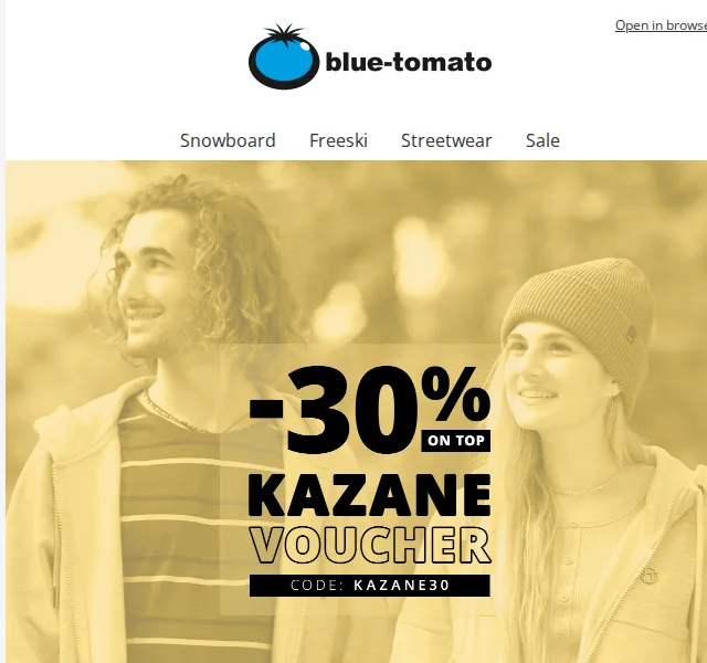 BLUE TOMATO: 30% sleva na Kazane – červenec 2026 | Nuslet.cz