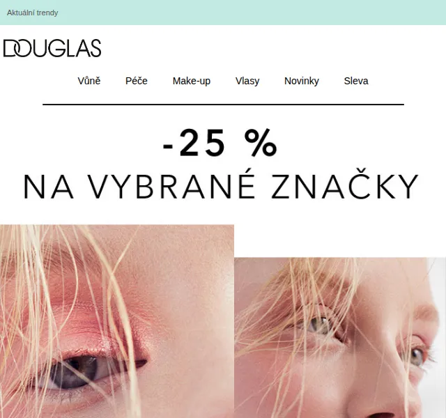 Douglas CZ: 25% sleva na MAC, Clinique, Estée Lauder – červen 2026 | Nuslet.cz