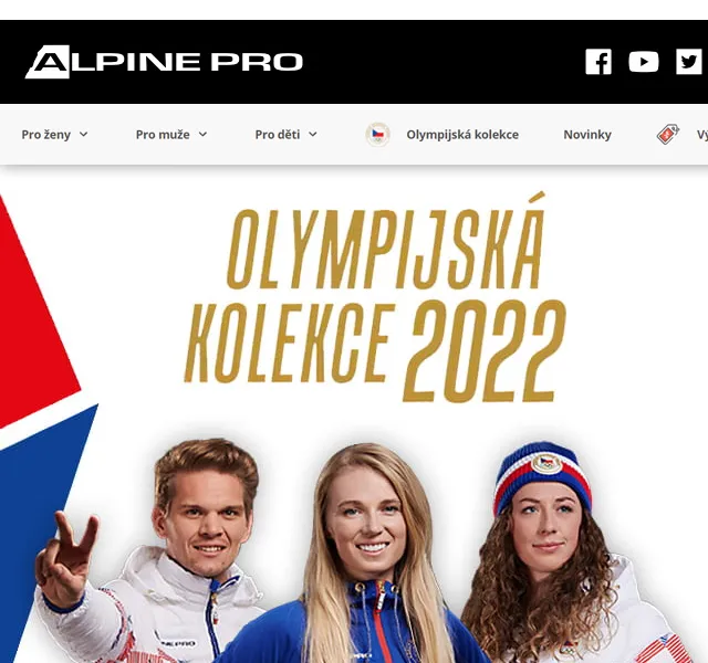 ALPINE PRO: Olympijská kolekce bund a mikin – červen 2026 | Nuslet.cz