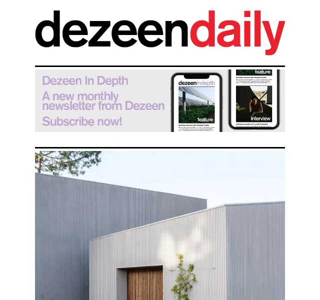 Dezeen Daily: Barbie Dreamhouse a Grass trainers – červen 2026 | Nuslet.cz