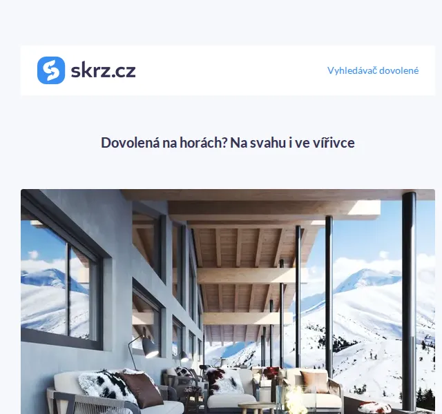 Vánoce na Skrz: Dovolená v Alpách i Turecku – červenec 2026 | Nuslet.cz