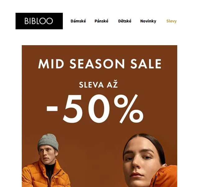BIBLOO: Až 50% slevy na prémiovou módu – červen 2026 | Nuslet.cz