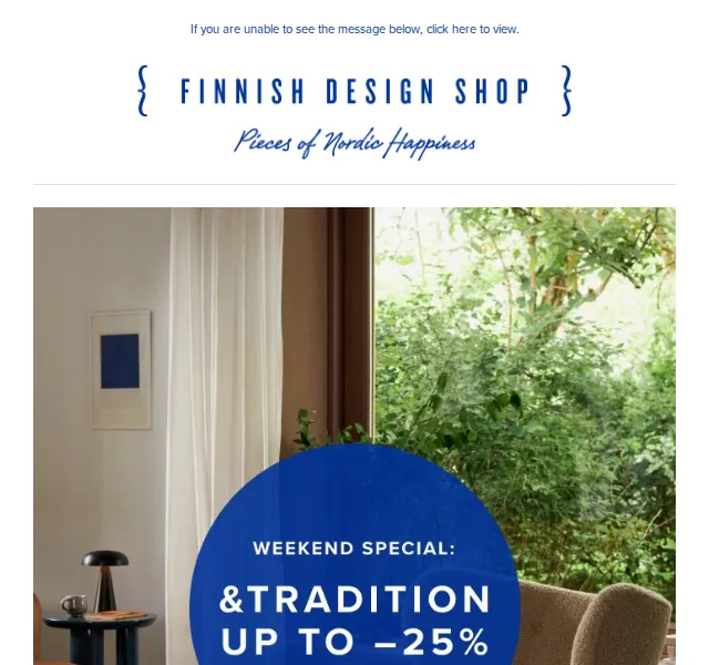 Finnish Design Shop: &Tradition až –25 % – červen 2026 | Nuslet.cz