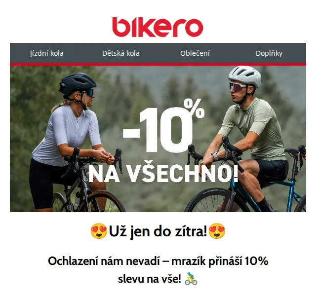 czbikero: Mimořádná sleva 10 % na vše – duben 2025 | Nuslet.cz