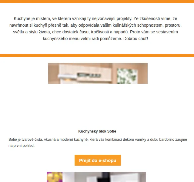 HORNBACH: kuchyňské bloky Sofie, Lucca, Capri – červenec 2026 | Nuslet.cz