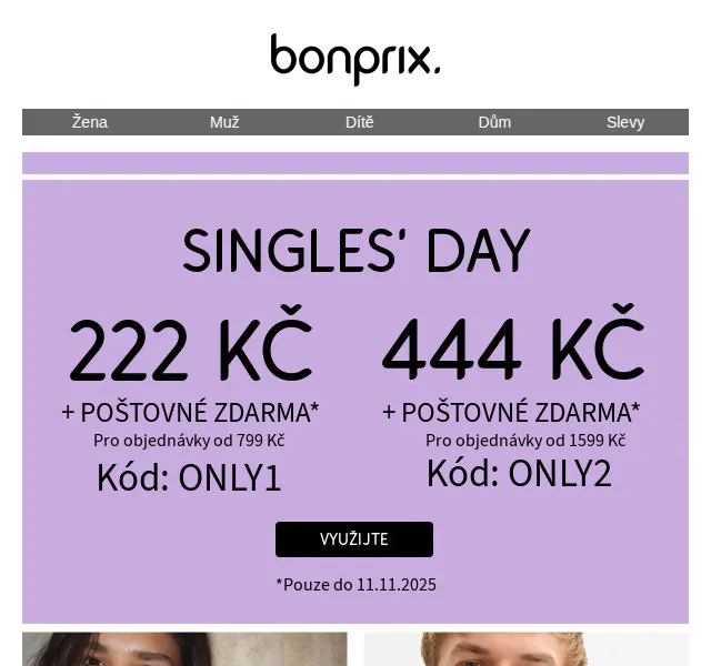 bonprix: sleva až 444 Kč a poštovné zdarma – červenec 2026 | Nuslet.cz